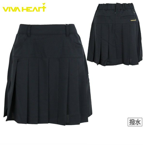 Pleated Skirt Ladies Viva Heart VIVA HEART 2024 Fall / Winter New Golf Wear