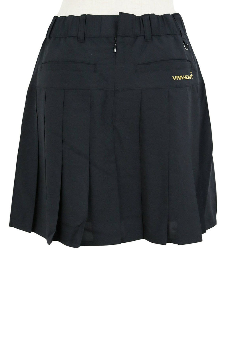 Pleated Skirt Ladies Viva Heart VIVA HEART 2024 Fall / Winter New Golf Wear