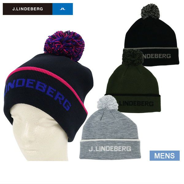 Knitted hat for men J.LINDEBERG J.LINDEBERG Japanese genuine product Golf