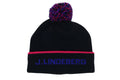 Knit Hat Men's J Lindberg J.LINDEBERG Japan Genuine 2024 Fall / Winter New Golf