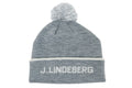 Knit Hat Men's J Lindberg J.LINDEBERG Japan Genuine 2024 Fall / Winter New Golf