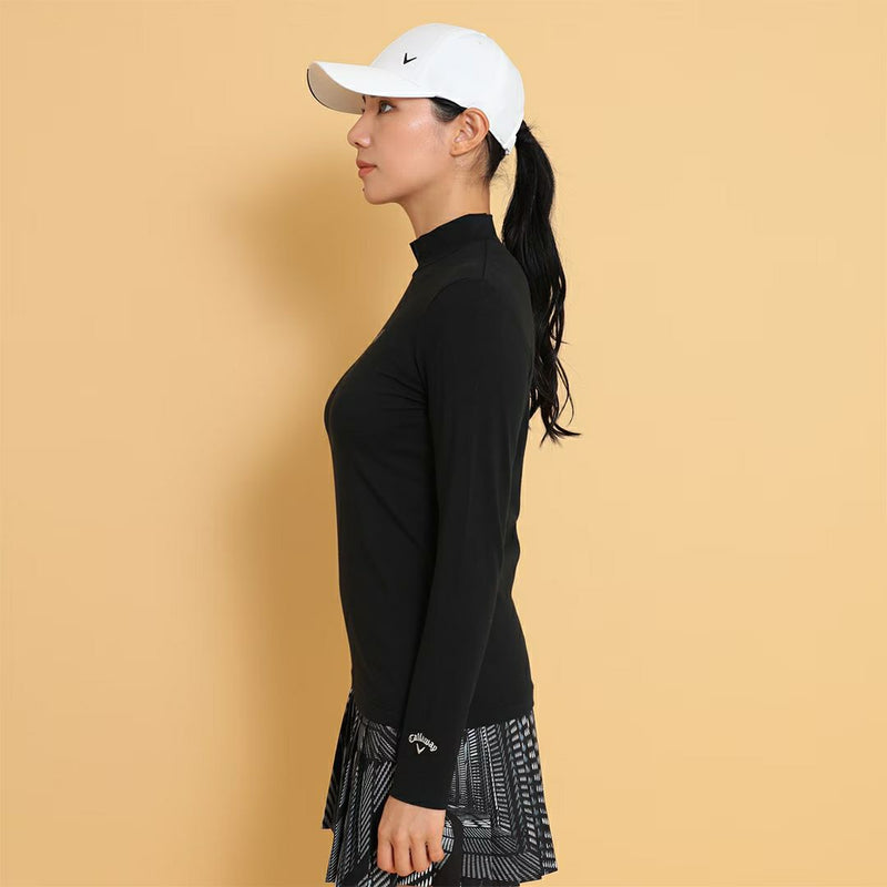 ハイネックシャツ レディース キャロウェイ アパレル Callaway APPAREL 2024 秋冬 新作 ゴルフウェア