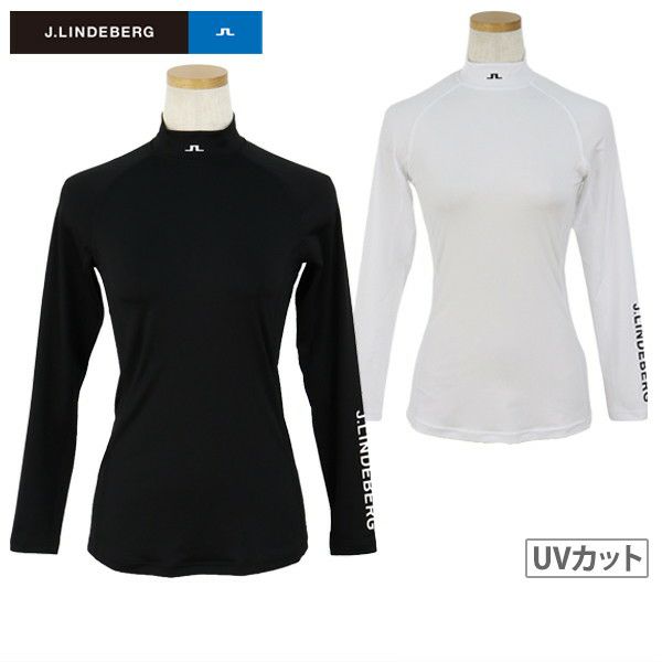 High Neck Shirt Ladies J Lindberg J.LINDEBERG Japan Genuine 2024 Fall / Winter Golf Wear