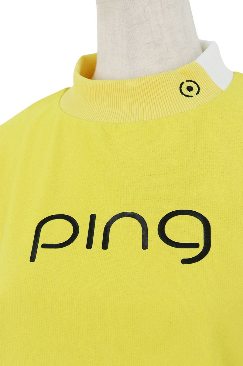 High Neck Shirt Ladies Ping Ping 2024 Fall / Winter New Golf Wear