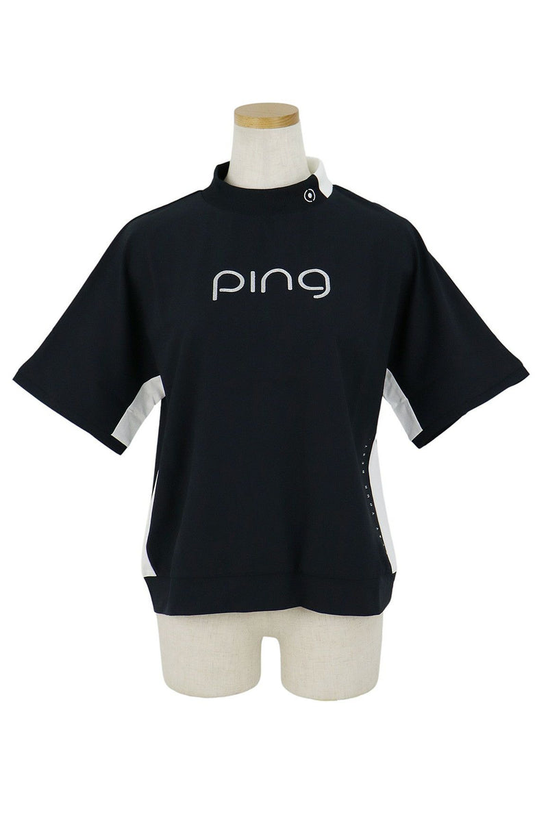 高脖子襯衫女士ping ping 2024秋冬新高爾夫服裝