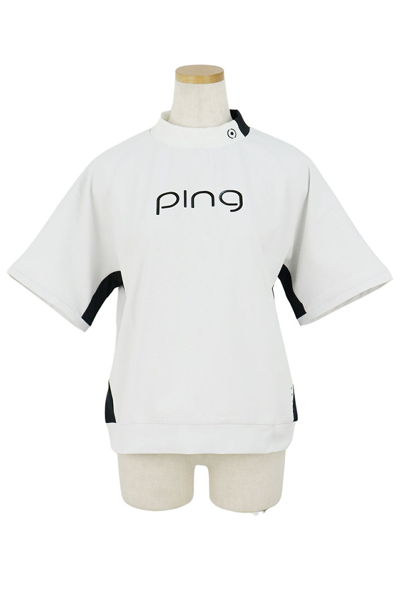 High Neck Shirt Ladies Ping Ping 2024 Fall / Winter New Golf Wear