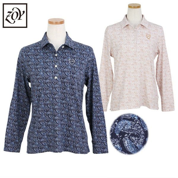 Poro Shirt Ladies Zoy ZOY 2024 Autumn / Winter New Golf Wear