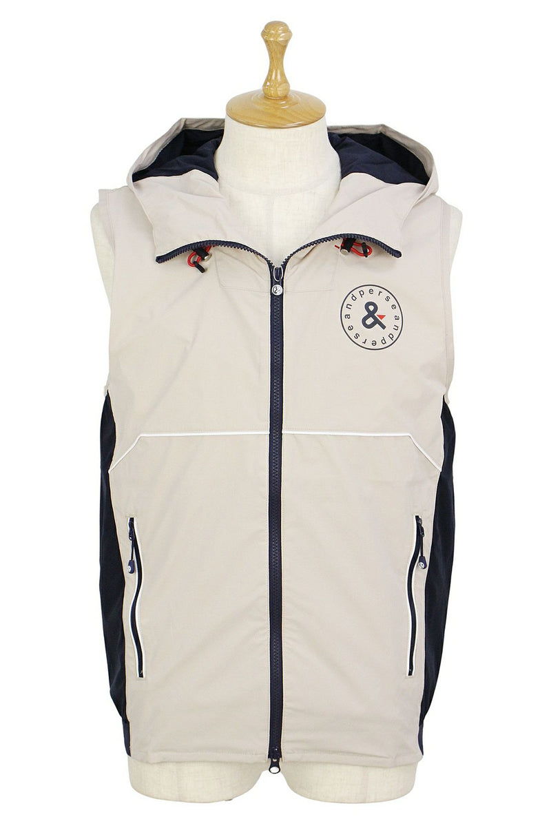 Vest  Men's Anpas AND PER SE 2024 Autumn / Winter New Golf Wear