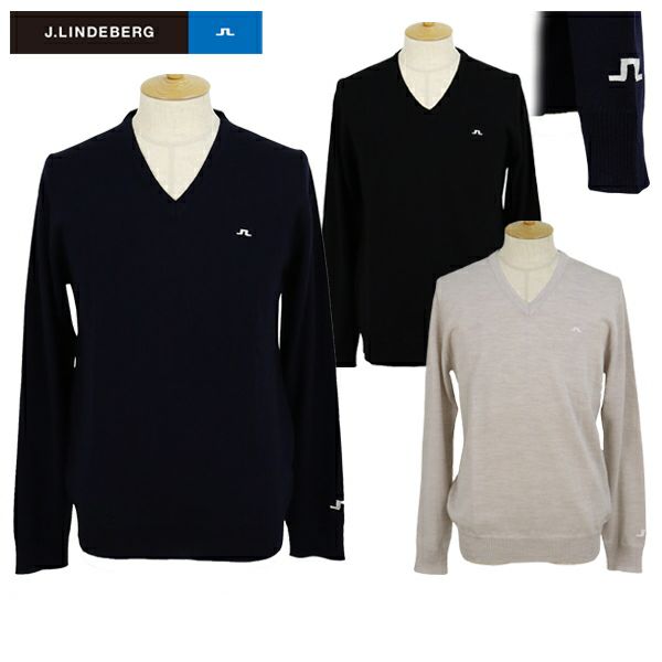 Sweater Men's J Lindberg J.LINDEBERG Japan Genuine 2024 Fall / Winter New Golf Wear