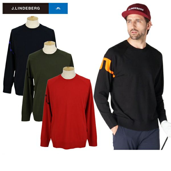 Sweater Men's J Lindberg J.LINDEBERG Japan Genuine 2024 Fall / Winter New Golf Wear