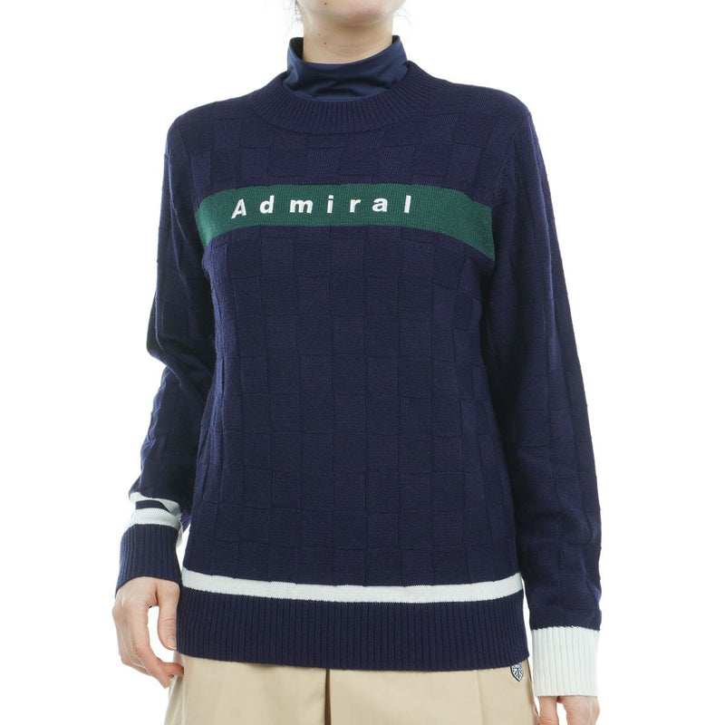 Sweater Ladies Admiral Golf ADMIRAL GOLF Japan Genuine 2024 Fall / Winter New Golf Wear