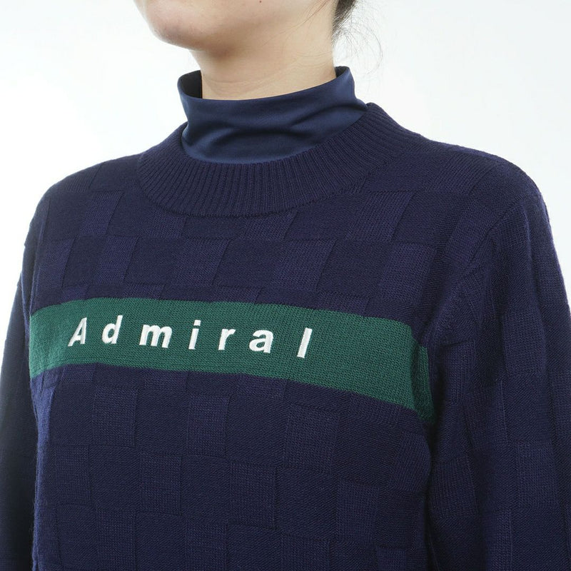 Sweater Ladies Admiral Golf ADMIRAL GOLF Japan Genuine 2024 Fall / Winter New Golf Wear