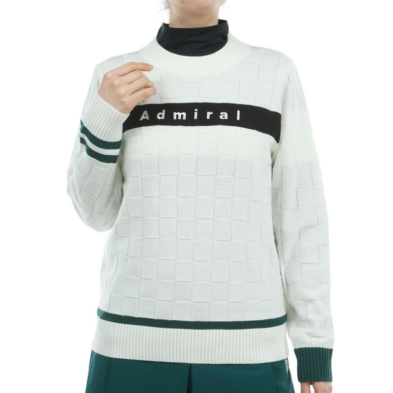 Sweater Ladies Admiral Golf ADMIRAL GOLF Japan Genuine 2024 Fall / Winter New Golf Wear