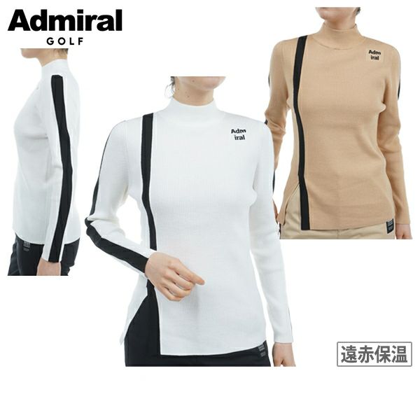 Sweater Ladies Admiral Golf ADMIRAL GOLF Japan Genuine 2024 Fall / Winter New Golf Wear