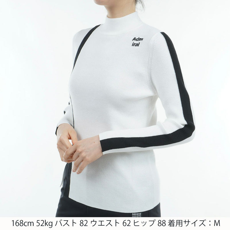 Sweater Ladies Admiral Golf ADMIRAL GOLF Japan Genuine 2024 Fall / Winter New Golf Wear