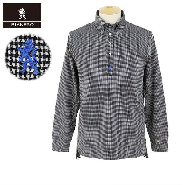 Poro Shirt Men's Laura Ferry Cry Vianelo Laura Felice Bianero 2024 Fall / Winter New Golf wear