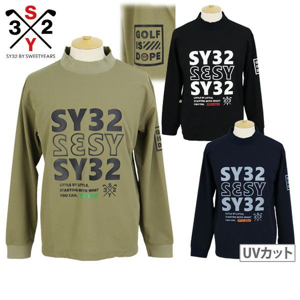 High Neck Shirt Men's SY32 by Sweet Years Golf Eswisarty by Sweet Iyers Golf Japan Genuine 2024 Fall / Winter New Golf Wear