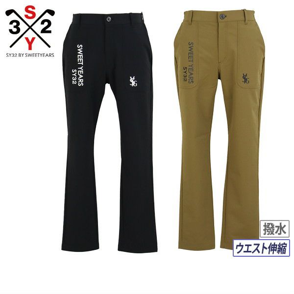 Pants Men's SY32 by Sweet Years Golf Eswisarty by Sweet Eyears Golf Japan Genuine 2024 Fall / Winter New Golf Wear