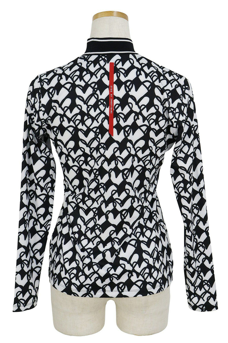 High Neck Shirt Ladies SY32 by Sweet Years Golf Eswisarty by Sweet Iyers Golf 2024 Fall / Winter New Golf Wear