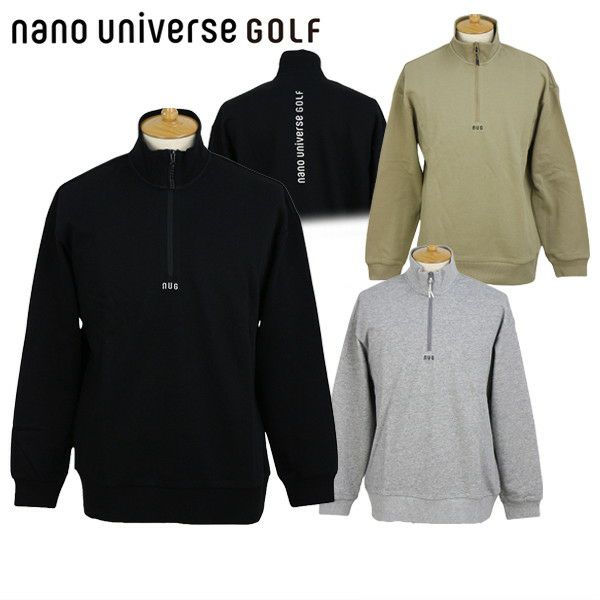 Sweater Full Zip Up Men's Nano Universe Golf NANOuniverse GOLF Golf Wear