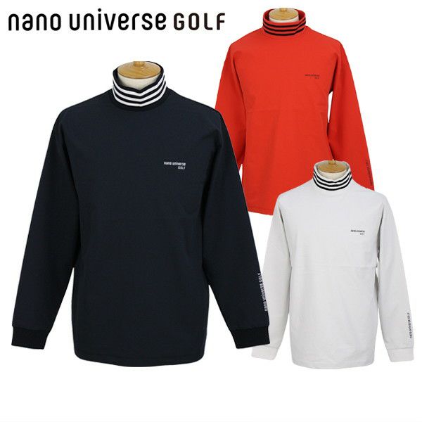 High Neck Shirt Men's Nano Universe Golf NANOUNIVERSE GOLF 2024 Fall / Winter New Golf Wear