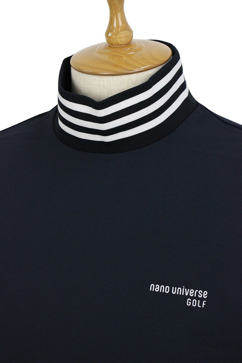 High Neck Shirt Men's Nano Universe Golf NANOUNIVERSE GOLF 2024 Fall / Winter New Golf Wear