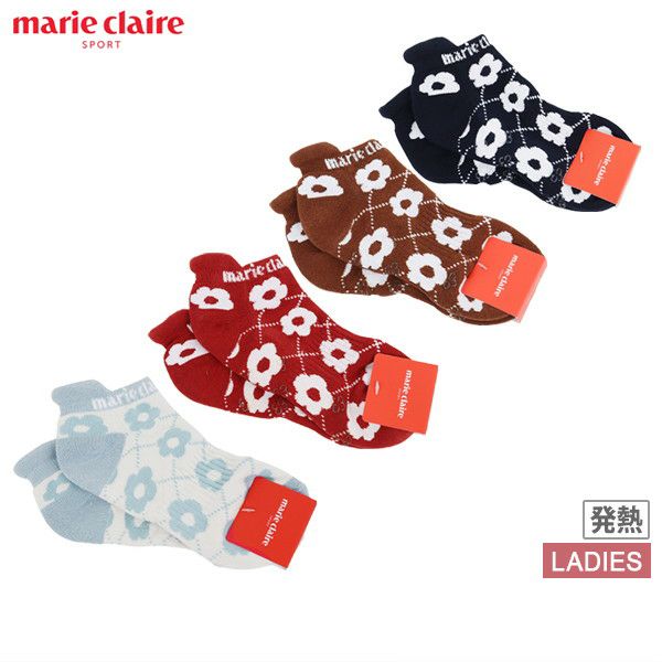 양말 숙녀 Maricrale Mari Claire Spaul Marie Claire Sport 2024 가을 / 겨울 새 골프