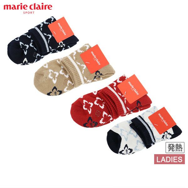 양말 숙녀 Maricrale Mari Claire Spaul Marie Claire Sport 2024 가을 / 겨울 새 골프