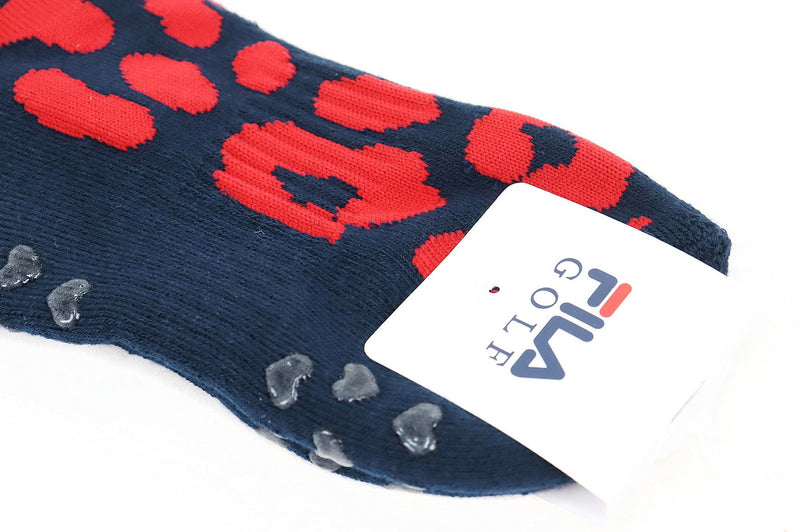 Sneakers Length Socks Ladies Filafilagolf FILA GOLF 2024 Fall / Winter New Golf