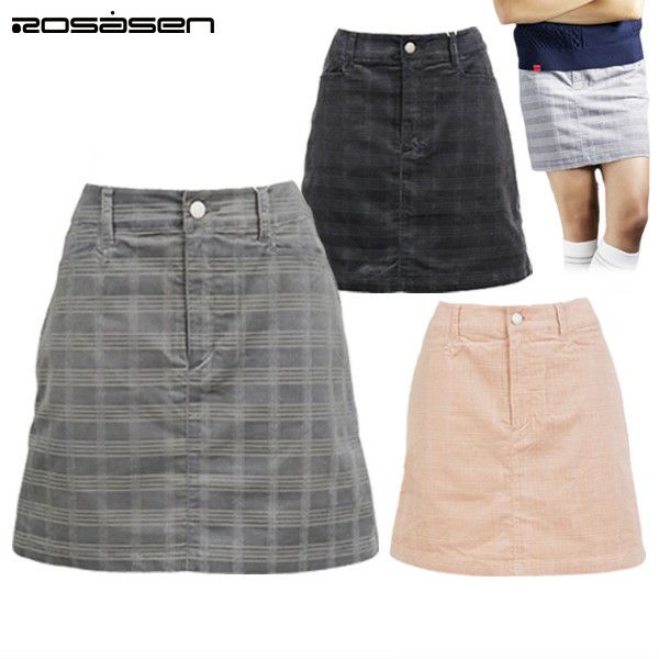 Skirt Ladies Losersen ROSASEN 2024 Fall / Winter Golfware