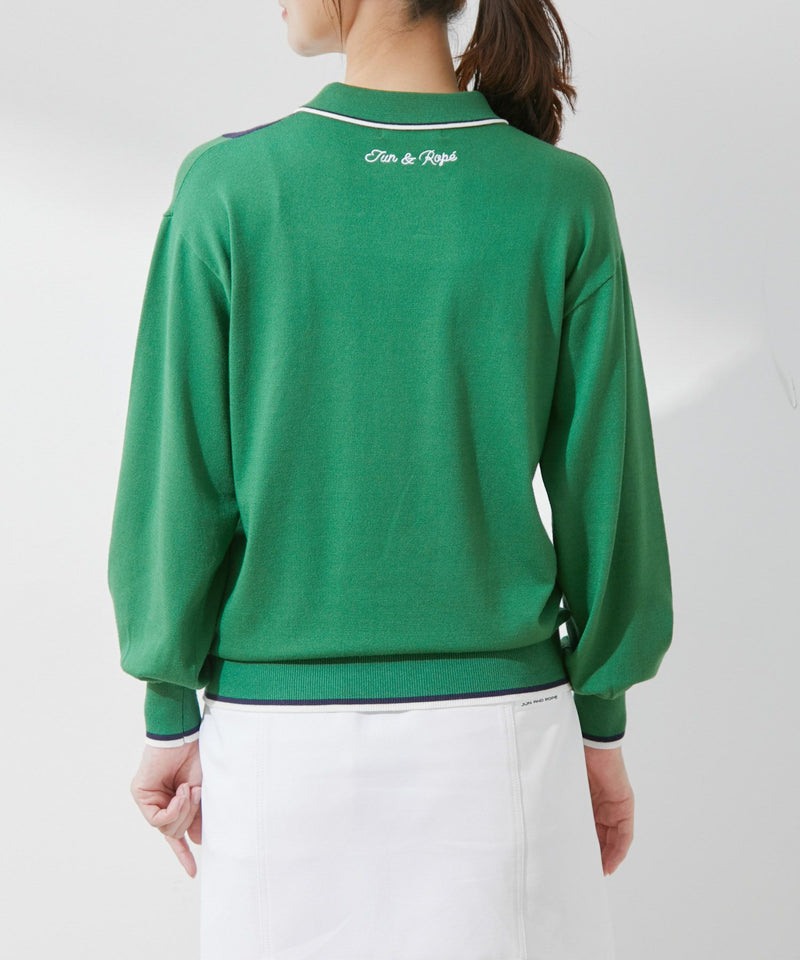 Sweater Ladies Jun & Lope Jun Andrope JUN & ROPE 2024 Fall / Winter New Golf Wear