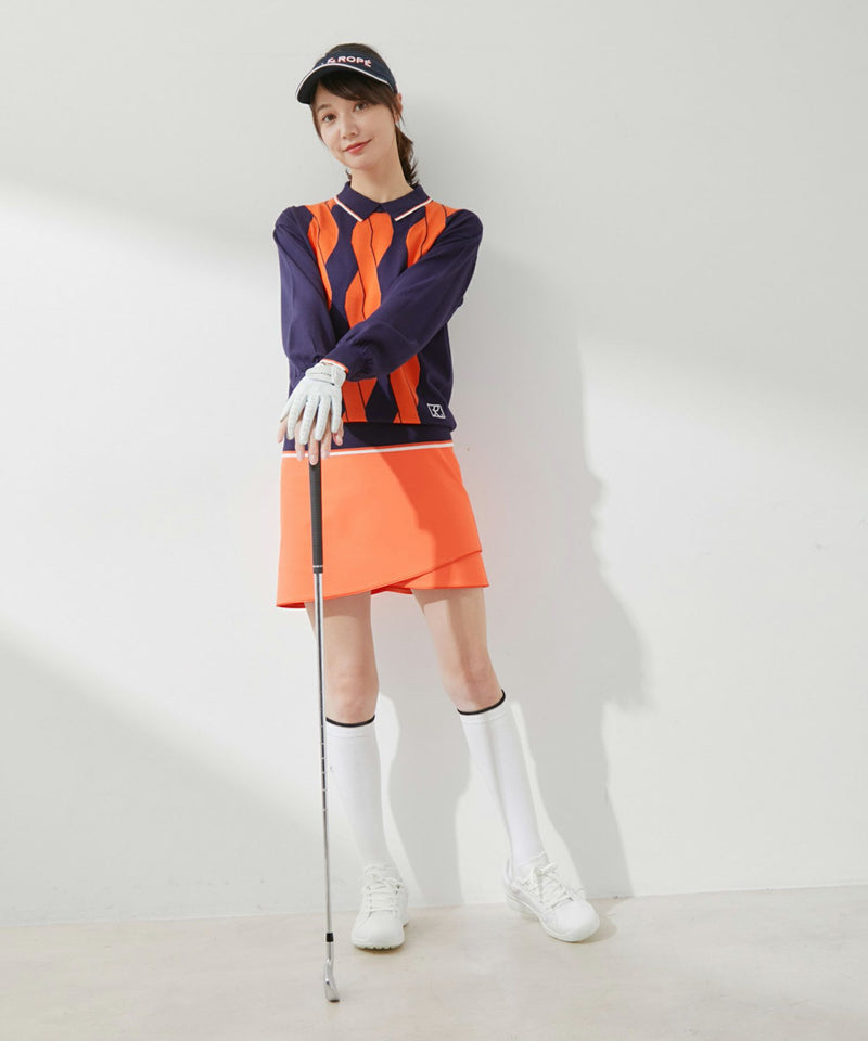 Sweater Ladies Jun & Lope Jun Andrope JUN & ROPE 2024 Fall / Winter New Golf Wear