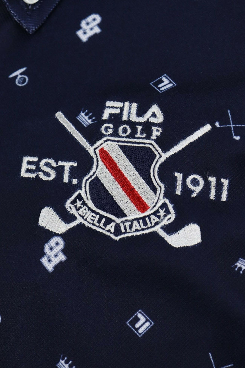 ポロシャツ メンズ フィラ フィラゴルフ FILA GOLF 2024 秋冬 新作 ゴルフウェア