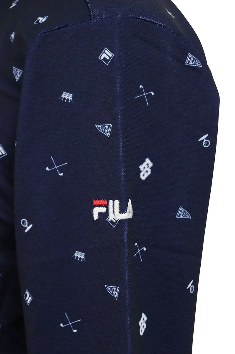 ポロシャツ メンズ フィラ フィラゴルフ FILA GOLF 2024 秋冬 新作 ゴルフウェア