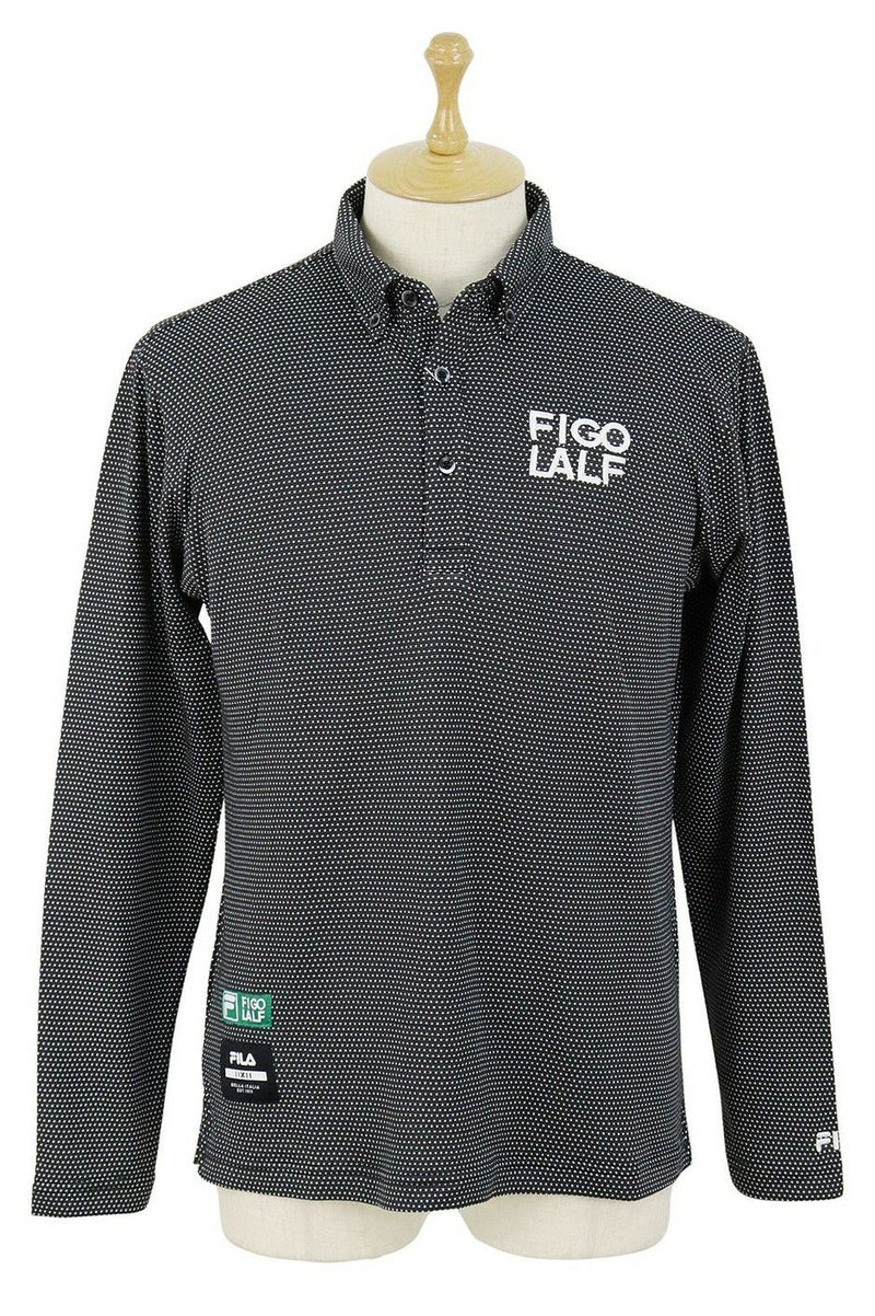 Poro Shirt Men's Philafilagolf FILA GOLF 2024 Fall / Winter New Golf Wear