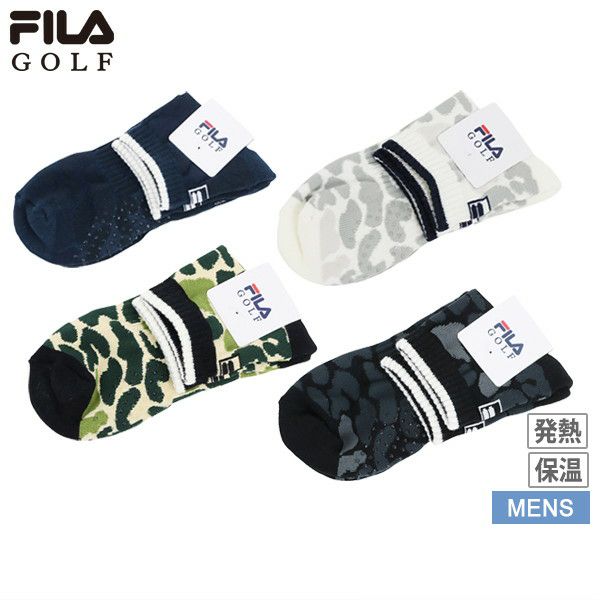 ソックス メンズ フィラ フィラゴルフ FILA GOLF 2024 秋冬 新作 ゴルフ