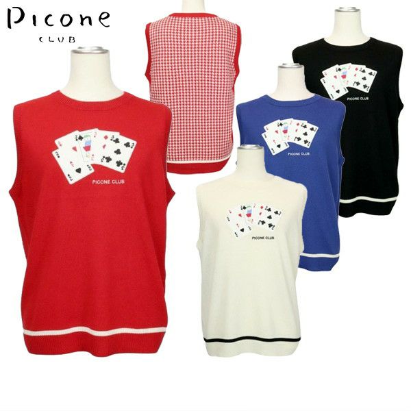 Vest  Ladies Piccone Club PICONE CLUB 2024 Fall / Winter New Golf Wear