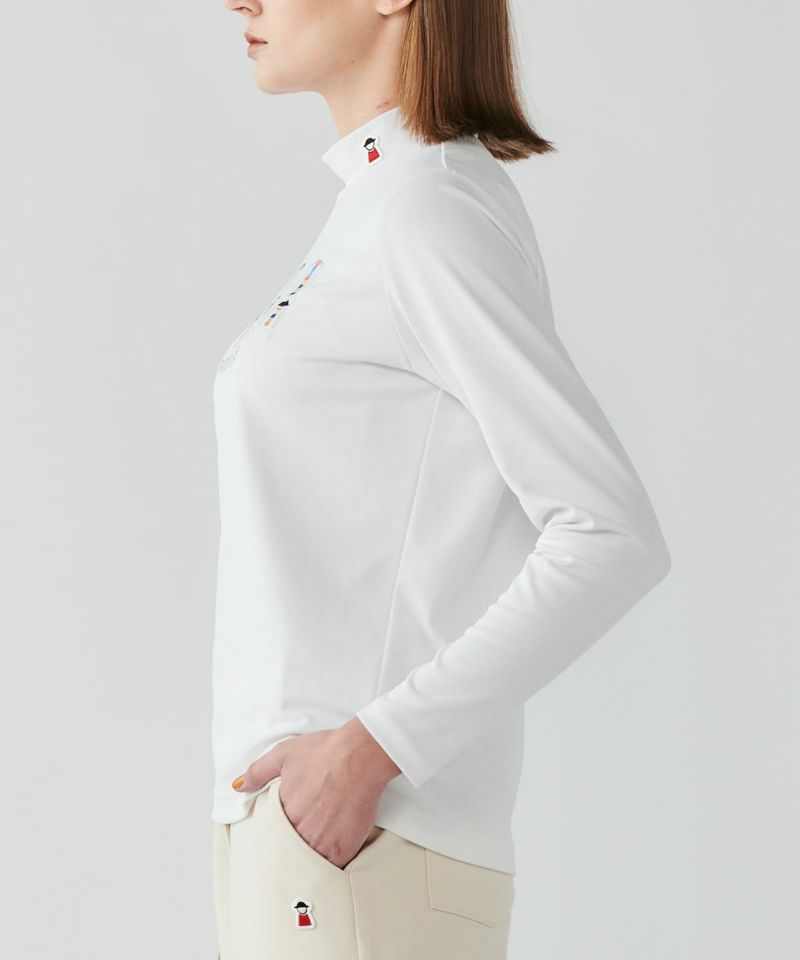 High-neck shirt for women PICONE CLUB golf wear