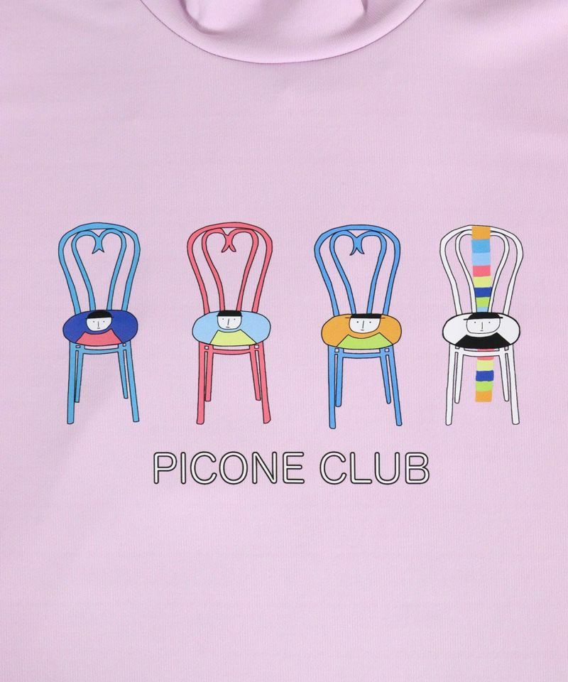 High-neck shirt for women PICONE CLUB golf wear