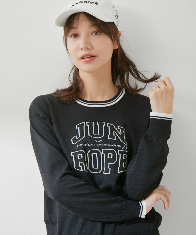 Sweater Ladies Jun & Lope Jun Andrope JUN & ROPE 2024 Fall / Winter New Golf Wear