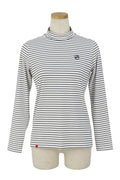 High Neck Shirt Ladies Losersen ROSASEN 2024 Fall / Winter New Golf Wear