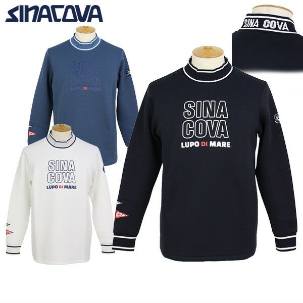 High Neck Shirt Men's Sinakova Utilita 2024 Fall / Winter New Golf Wear