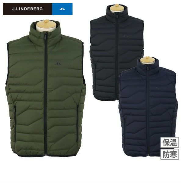 Vest  Men's J Lindberg J.LINDEBERG Japan Genuine 2024 Fall / Winter New Golfware