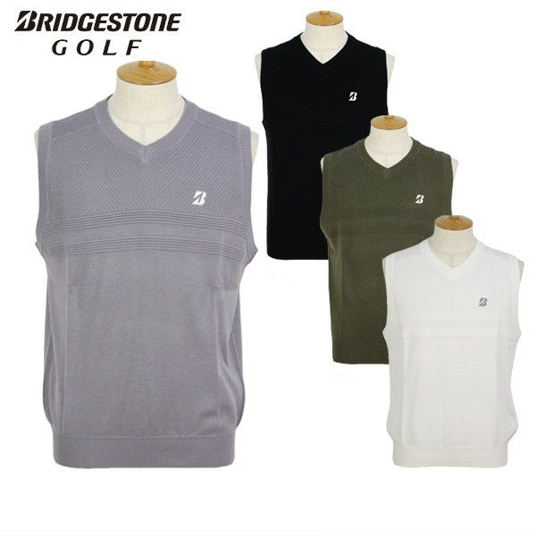 knitVest  Men's Bridgestone Golf BRIDGESTONE GOLF 2024 Fall / Winter Golf Wear