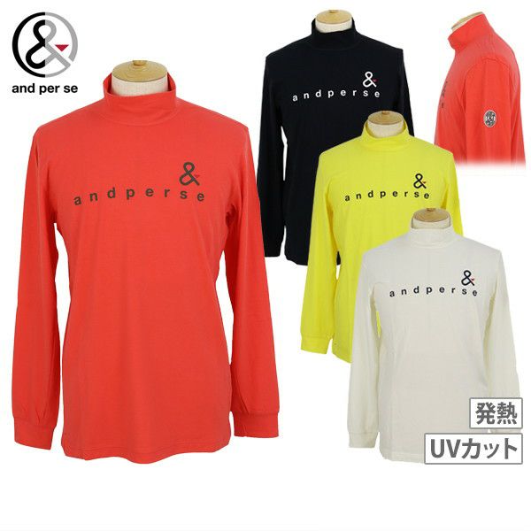 High Neck Shirt Men's Anpasi And Per SE 2024 Fall / Winter New Golf Wear