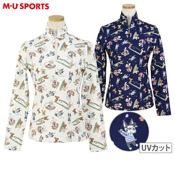 女子馬球襯衫MU Sports M.U Sports Musports高爾夫服裝