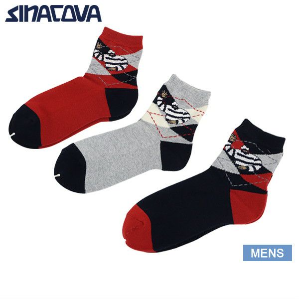 Socks Men's Sinakoba Sinacova 2024 Autumn / Winter New