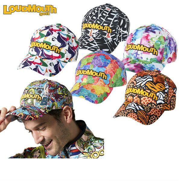 Cap Men's Ladies Loud Mouse Golf LOUDMOUTH GOLF Japan Genuine 2024 Fall / Winter New Golf