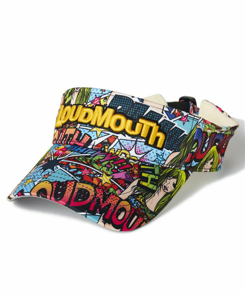 サンバイザー メンズ レディース ラウドマウス ゴルフ LOUDMOUTH GOLF 日本正規品 2024 秋冬 新作 ゴルフ