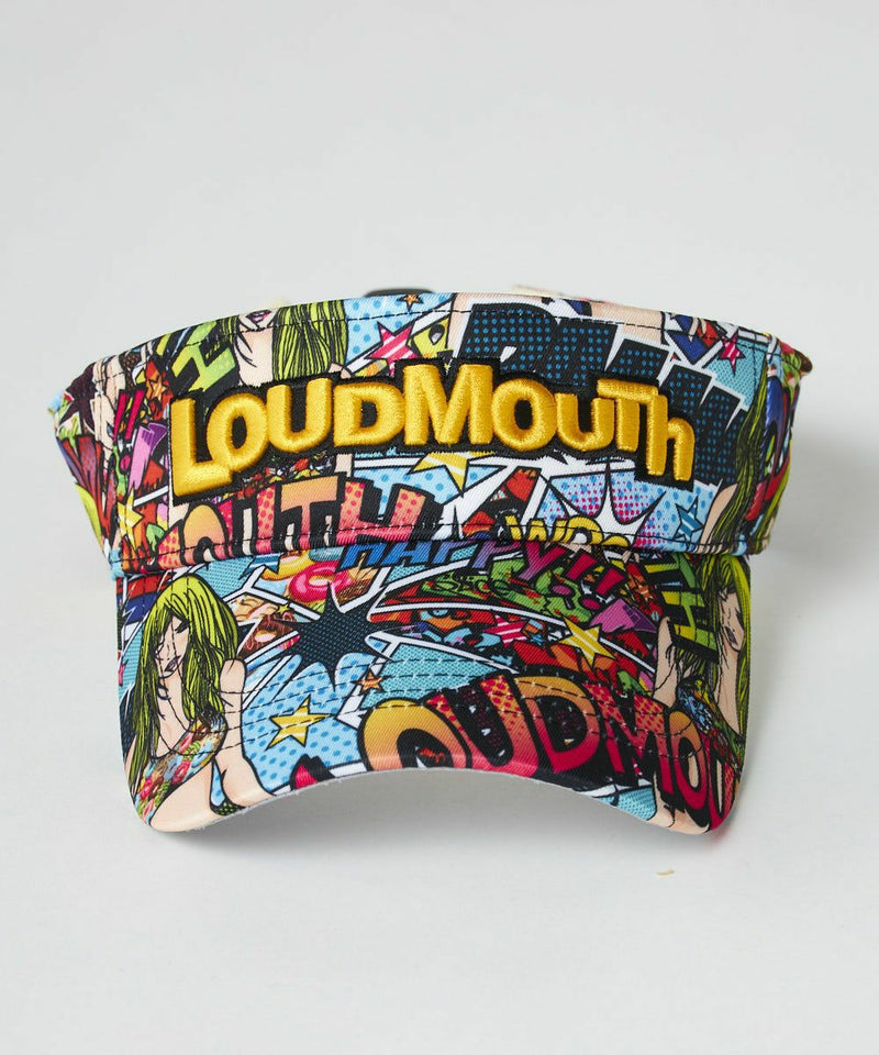 Sun Visor Men's Ladies Loud Mouse Golf LOUDMOUTH GOLF Japan Genuine 2024 Fall / Winter New Golf